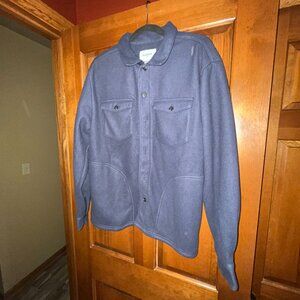 Men's Goodfellow Fleece Shacket - size L
